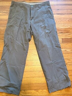 Columbia Men's Brown Casual Straight-Leg Pants